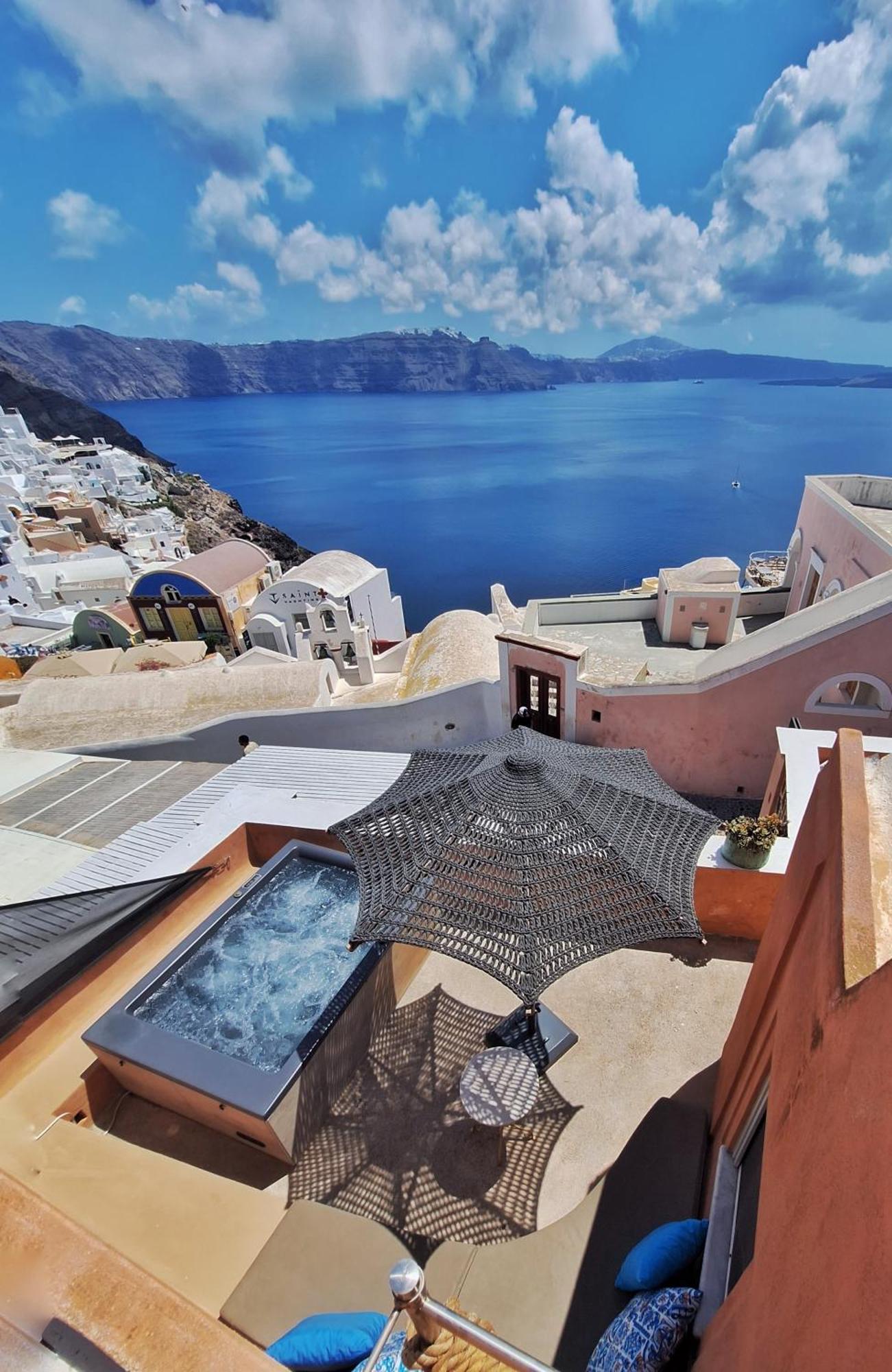 Villa Oasis Oia With Caldera View エクステリア 写真
